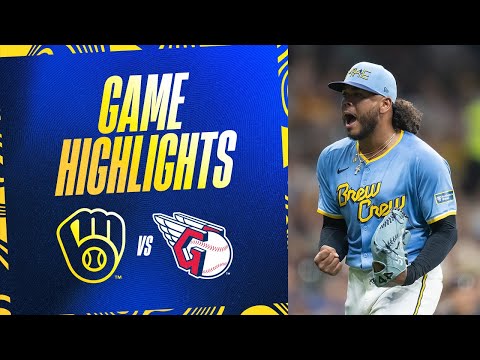 Guardians vs. Brewers Game Highlights (8/17/24) | MLB Highlights