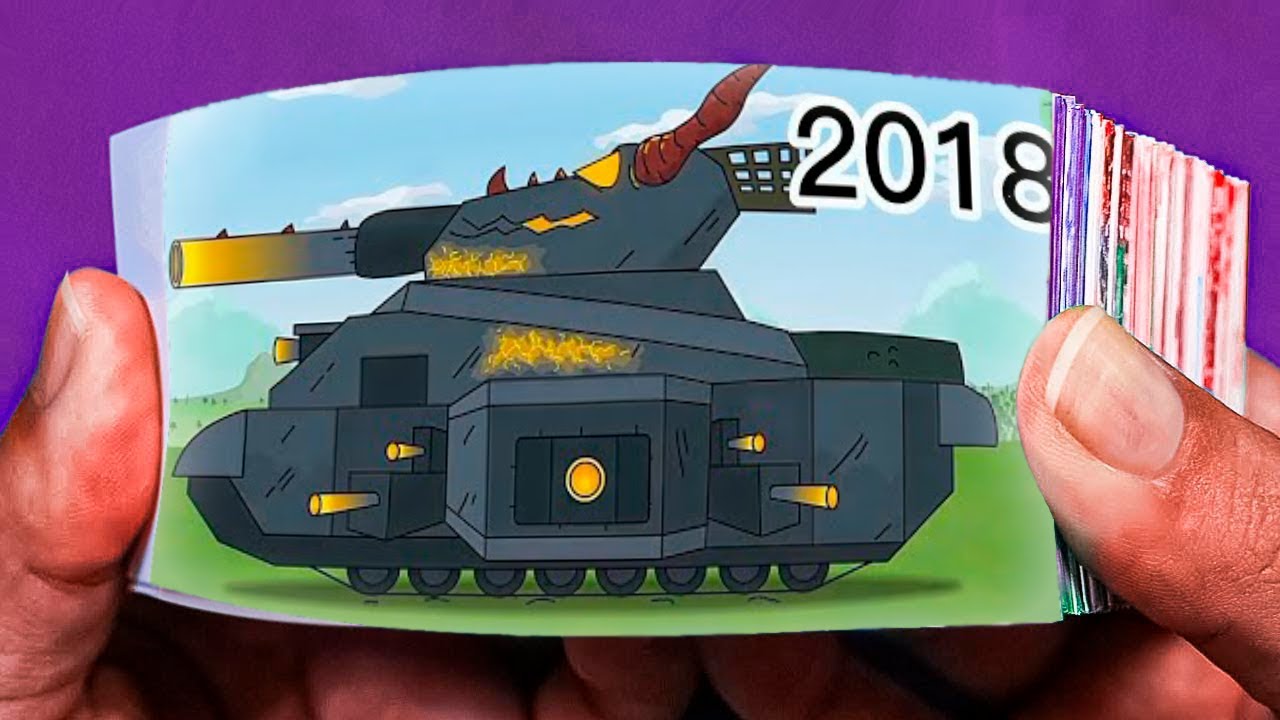 Evolution of Leviathan Flipbook Animation | Tanks Animation - YouTube