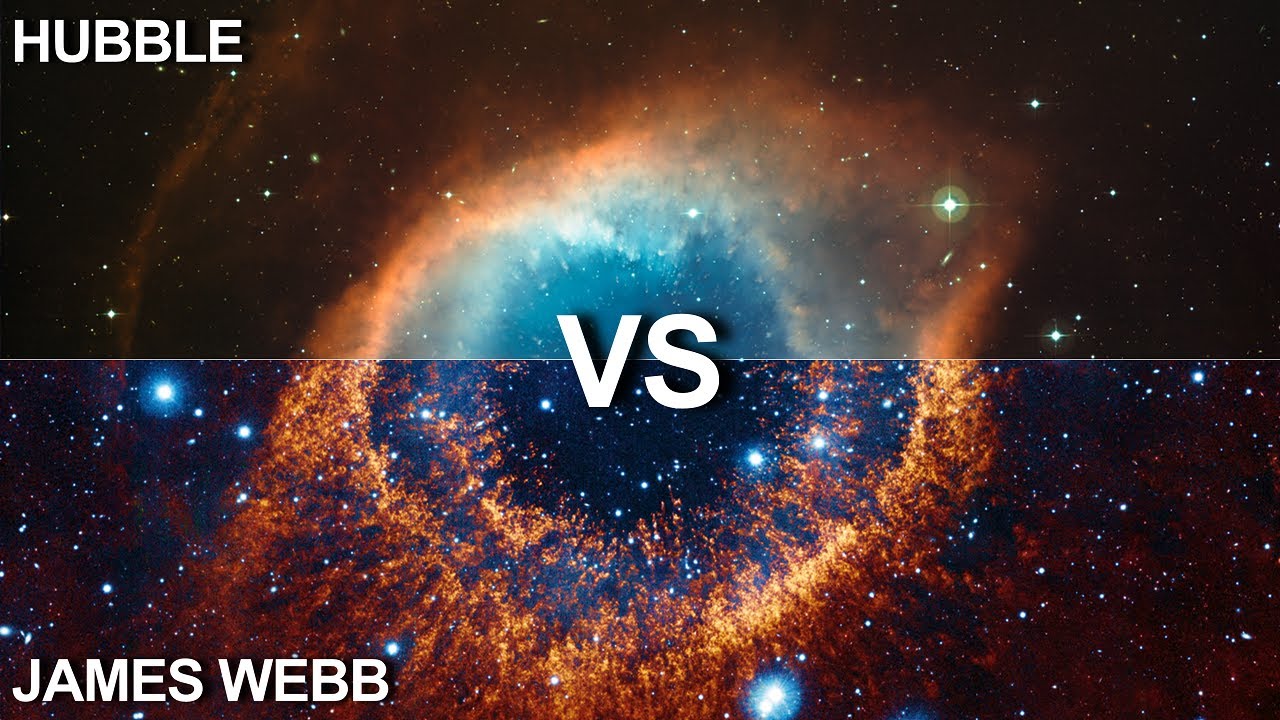 James Webb Telescope vs Hubble Telescope Images Comparison - Go IT