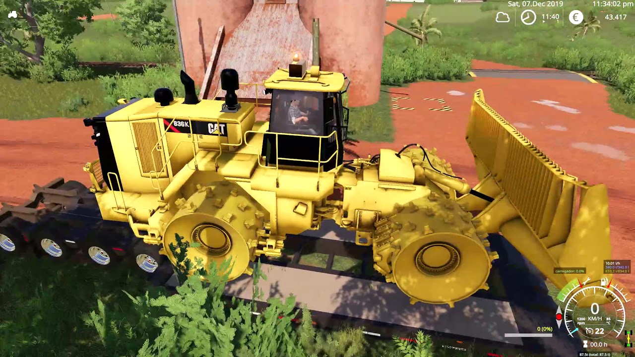 FS19 Cat Pack For Mining Map