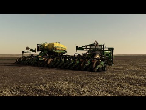 Planting on Larson Farms 16x - YouTube