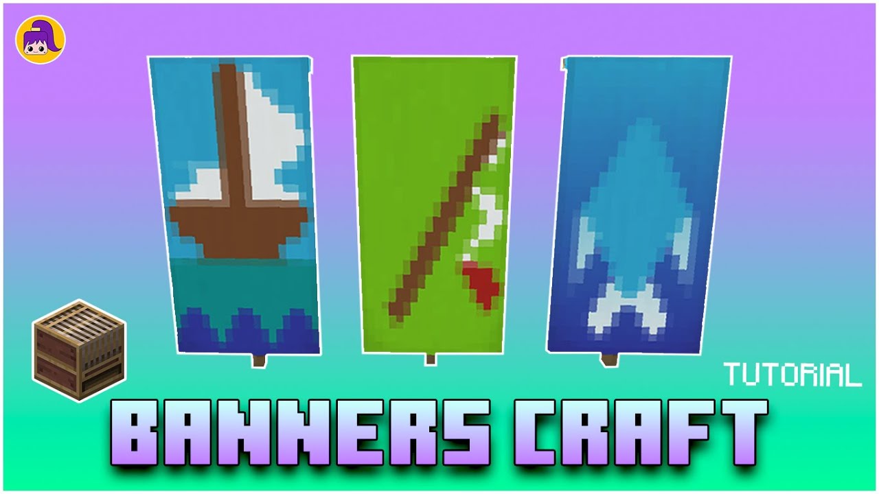 Fishing Banner Minecraft