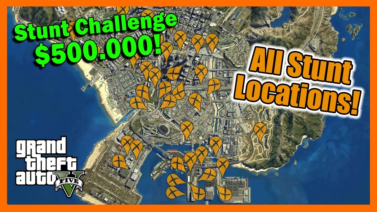 Gta 5 Online All Stunt Jumps Gta v stunt jumps - bopqepanda