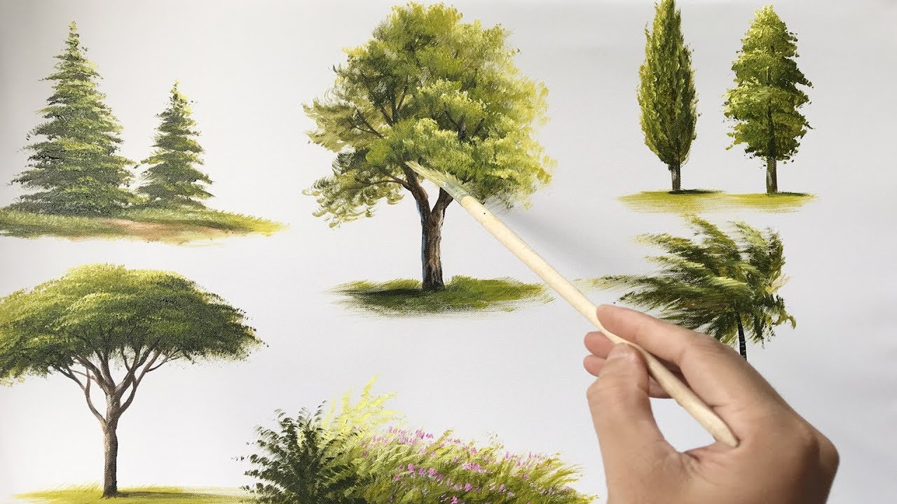 Free tree painting brushes for krita - boxesdsae