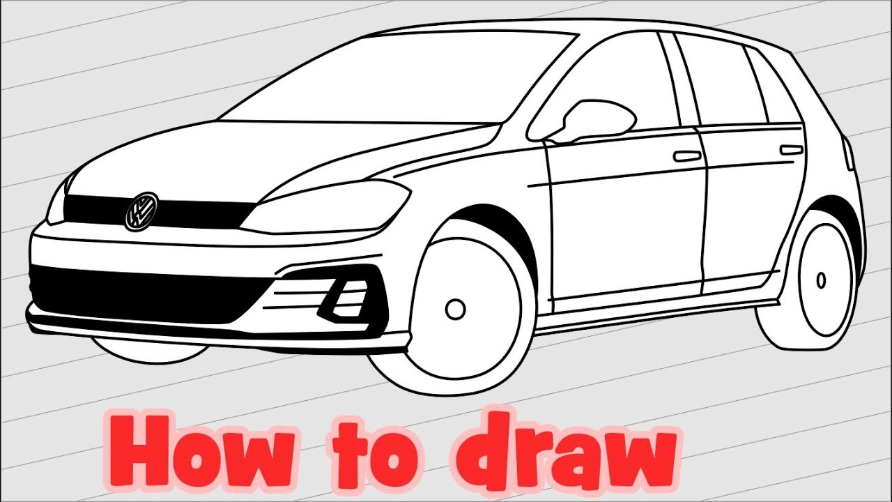 How To Draw Volkswagen - Resolutionrecognition4