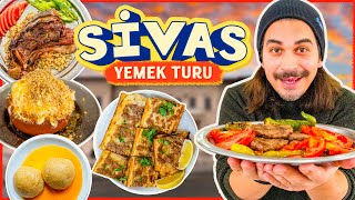 Sivasta Ne Yenir Ne İçilir? Sivas Yemek Turu 2023 Köfte Kaburga Kelle Etli Pide