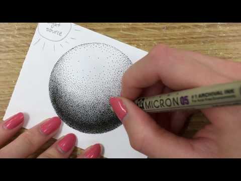 How to Draw Using Dots (Stippling Tutorial) - for Beginners