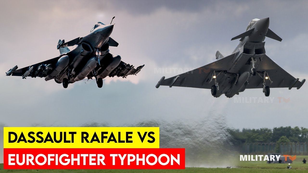 Dassault Rafale vs Eurofighter Typhoon: A 2023 comparison - YouTube