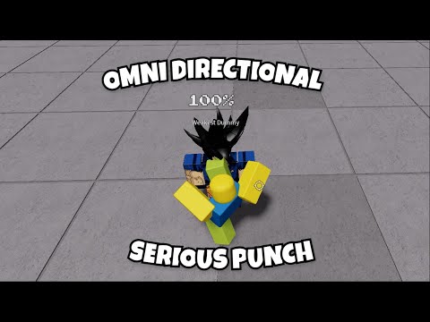 Omni Directional Serious Punch Showcase | Roblox The Strongest ...