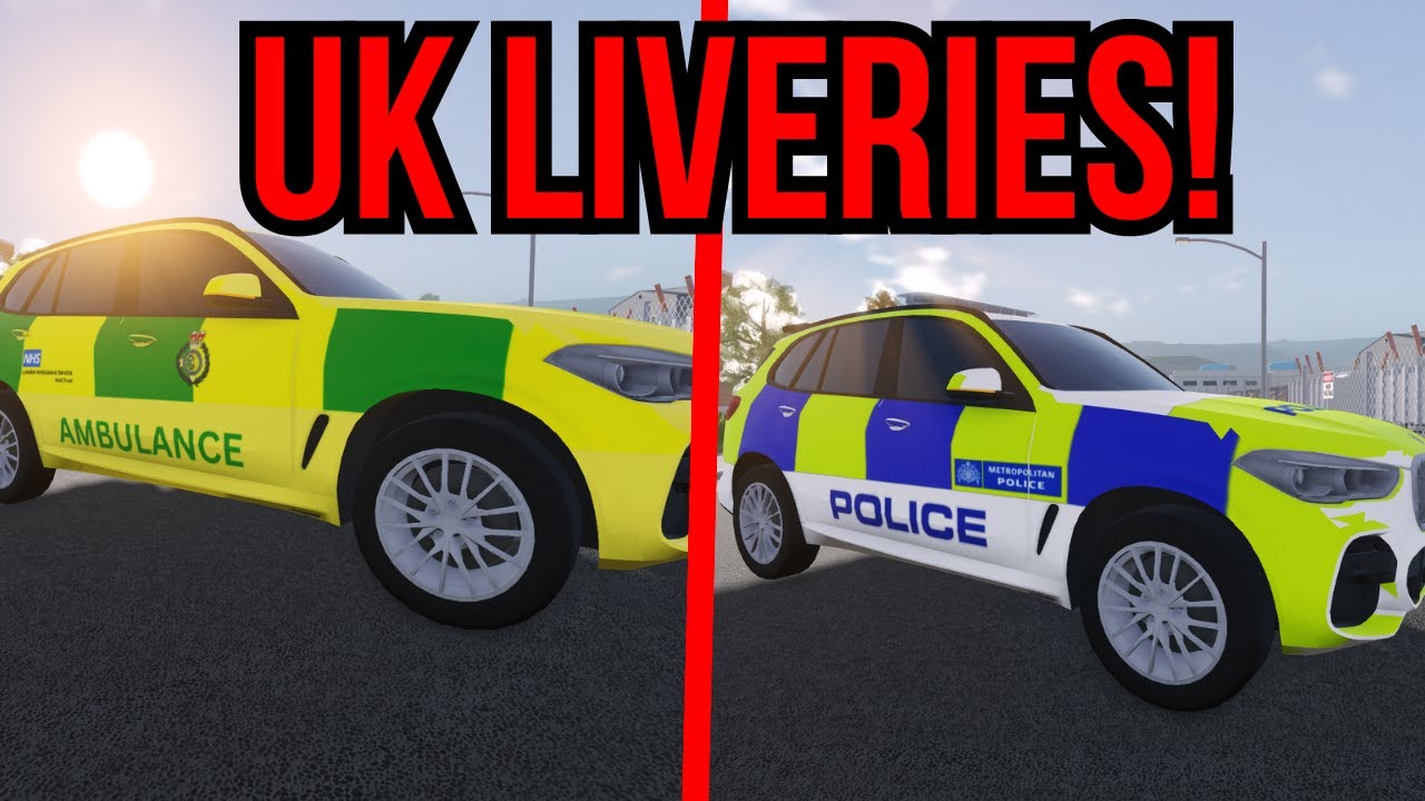 The UK Liveries I use for my Videos! (ER:LC Roblox) - YouTube