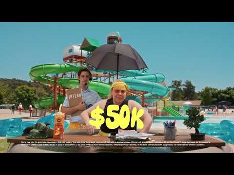 Revl Fruits™ is Offering $50,000 to Drink Juice and Float Around as "VP of Water Park Inflatables"