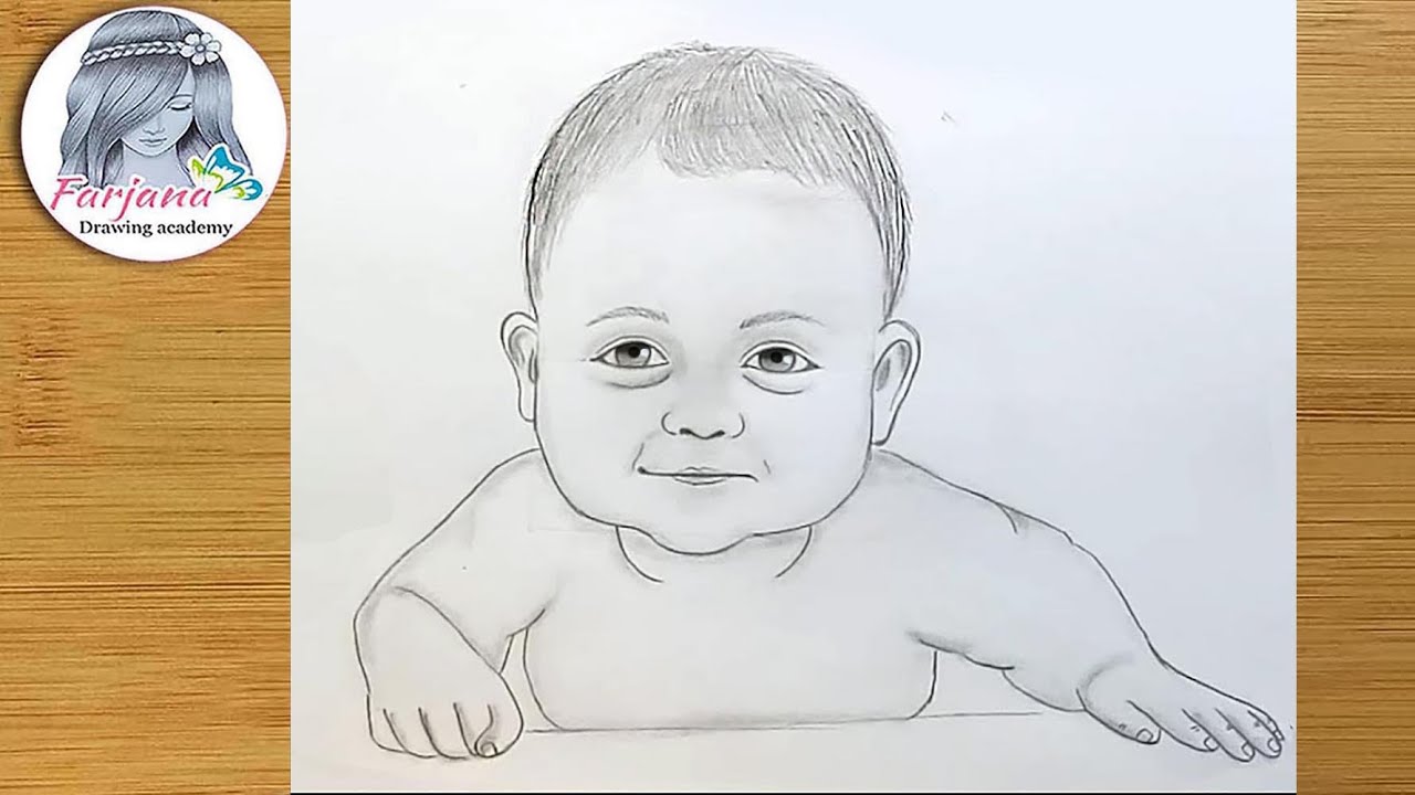 Discover more than 83 newborn baby sketch easy - seven.edu.vn