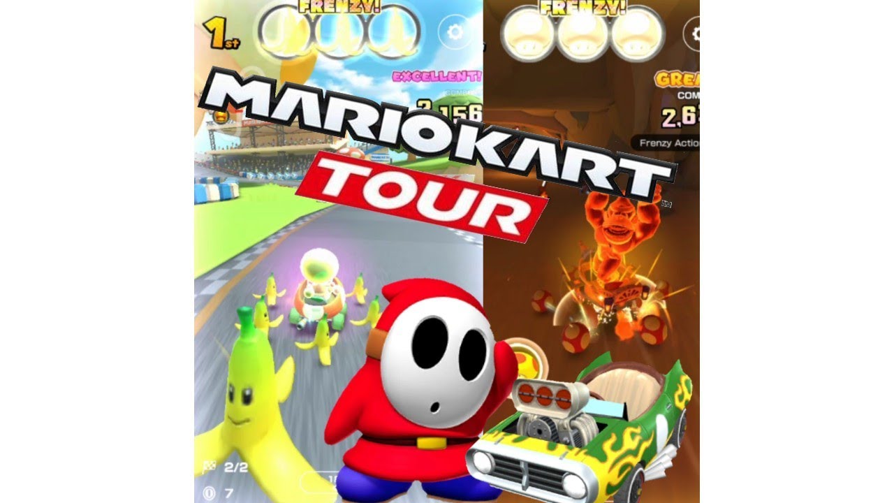 Mario Kart Tour - Frenzy Compilation #1 - YouTube