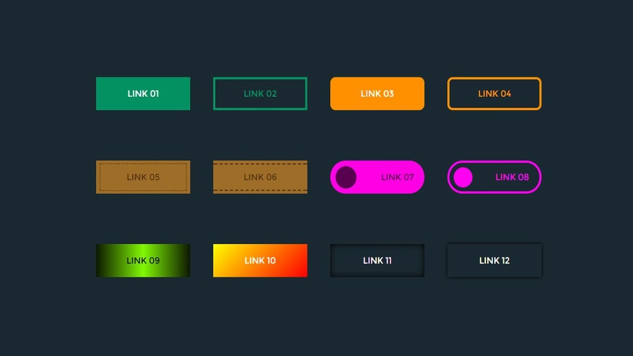 How To Create A Custom Button Using Html And Css Anou - vrogue.co