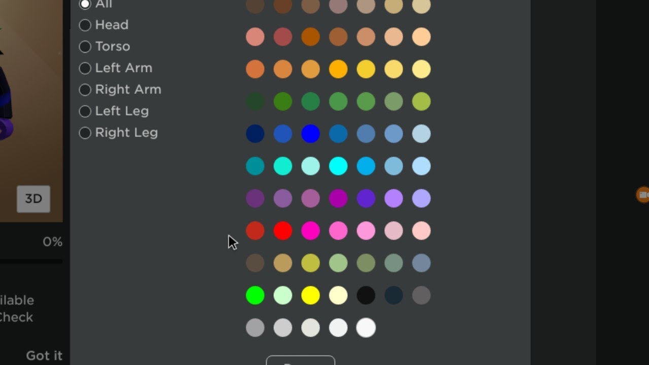 How To Change Skin Color In Roblox Mobile