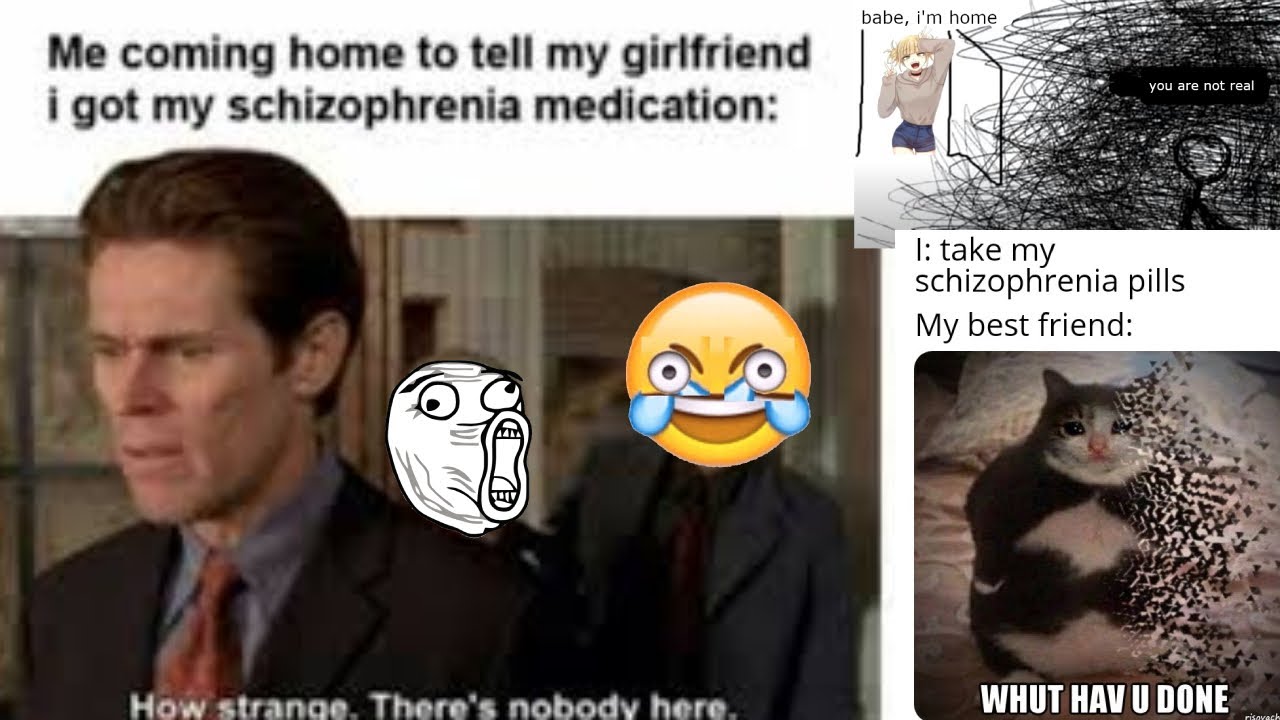 Schizophrenic Reacts To Schizophrenia Memes! - YouTube