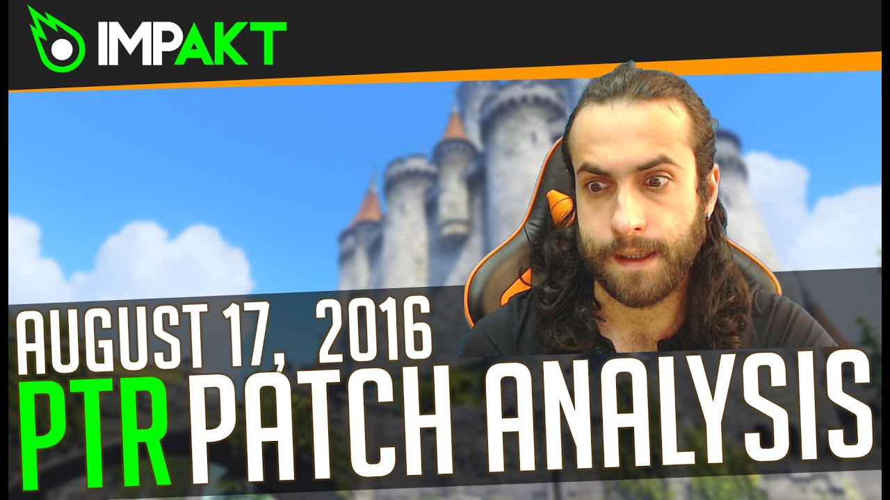 PTR Patch Analysis - AUGUST 17, 2016 - YouTube