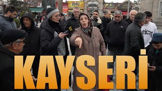 Kayseri̇ Erken Seçim Olmalı Mı? Cumhurbaşkanı Adayınız Kim? Türki̇ye Turu