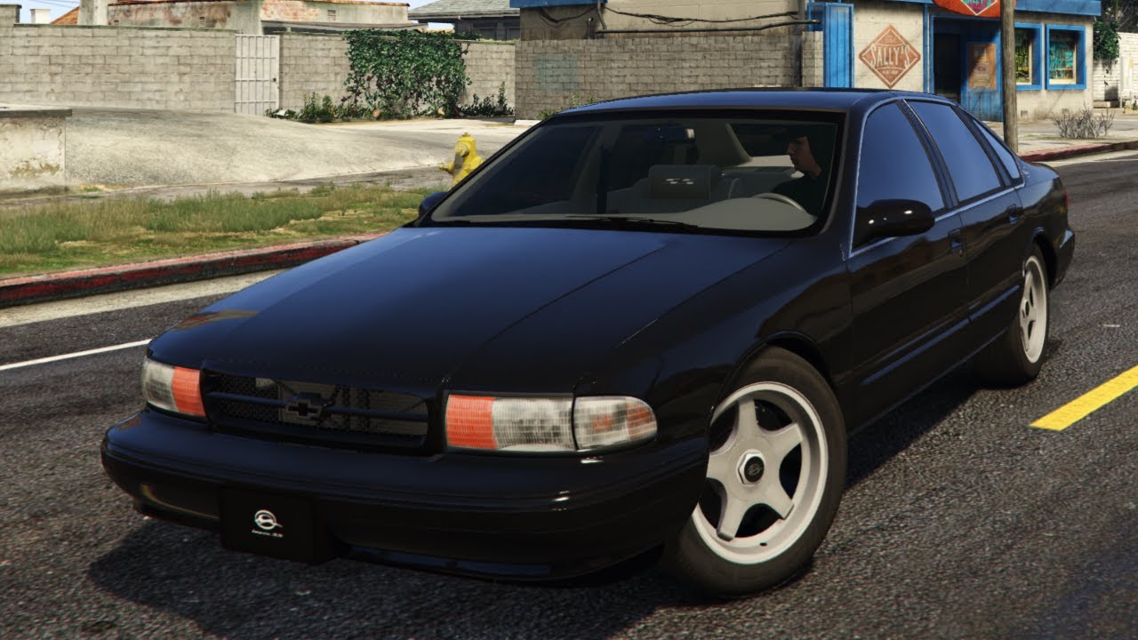 GTA V [PC] - 1996 Chevrolet Impala SS Mod - YouTube