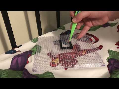 How to make announcer from Bfdi out of perler beads @BFDI - YouTube