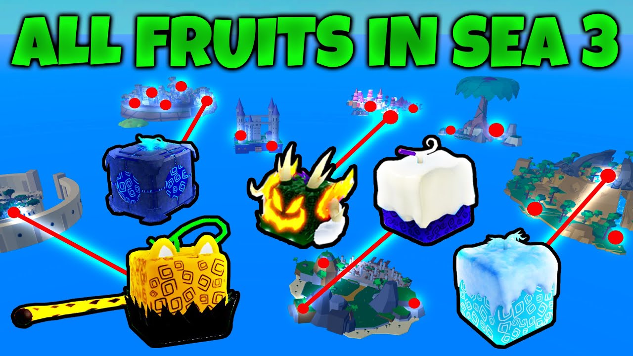 Blox Fruits Locations Map