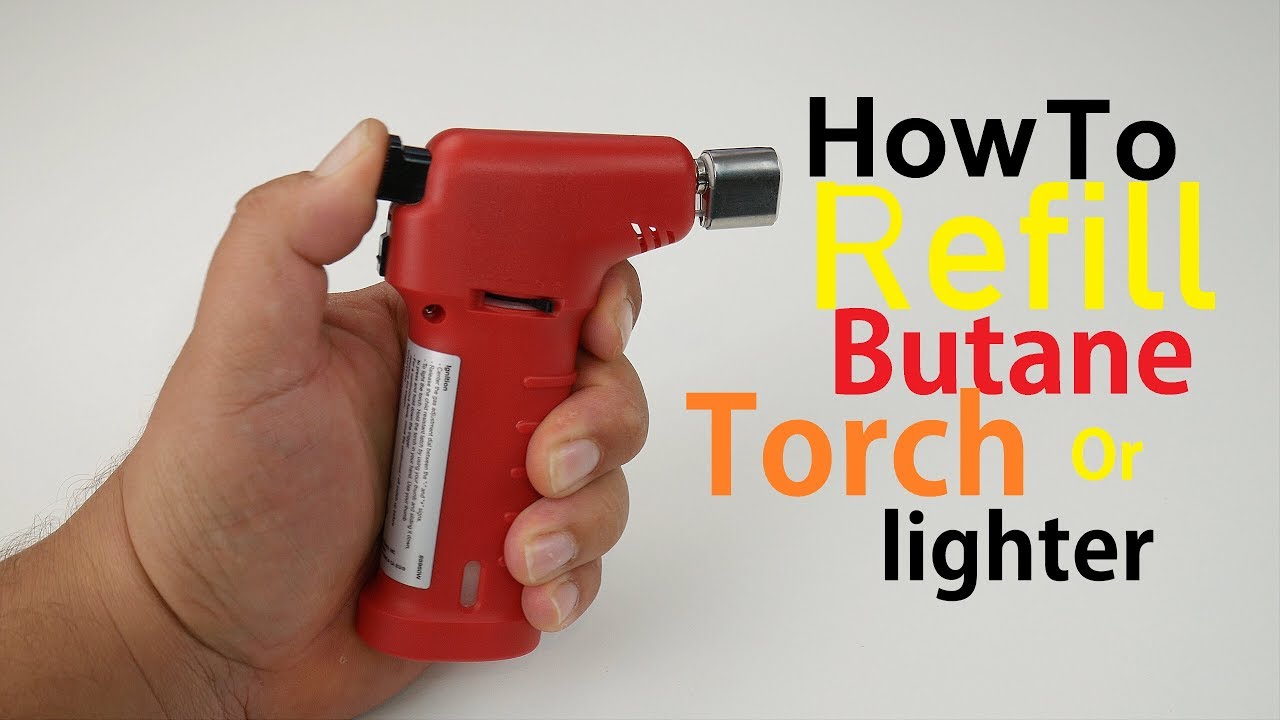 Butane Torch Lighter Diagram