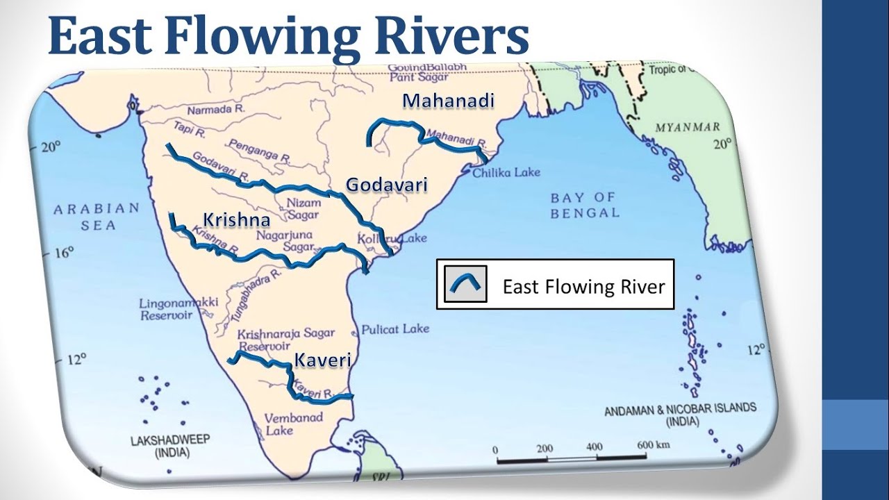 Mahanadi River Map