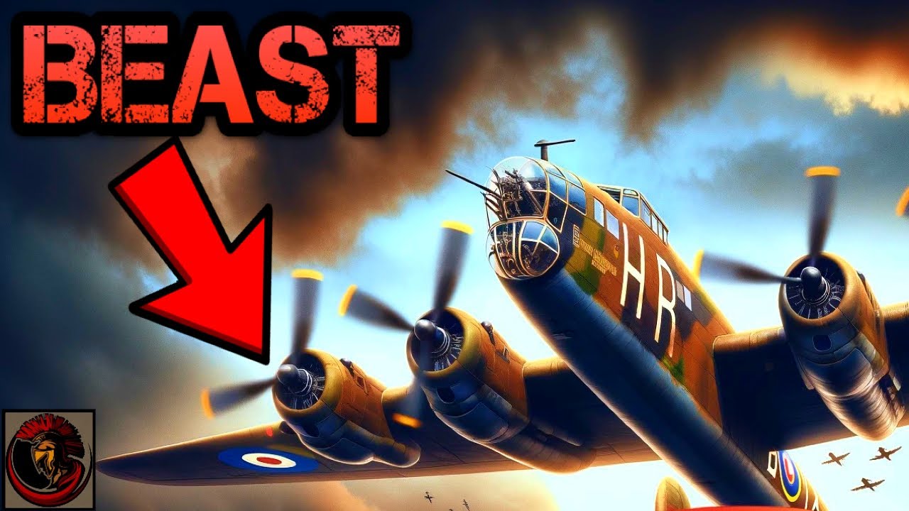 The Halifax Bomber of WW2 - BRISTOL HERCULES ENGINE - YouTube