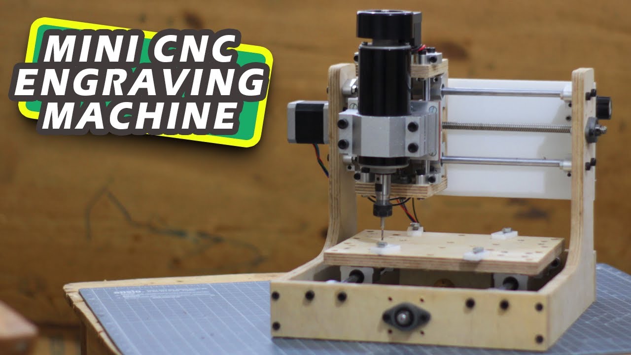 DIY Mini CNC Engraving Machine | Arduino based CNC Router machine ...