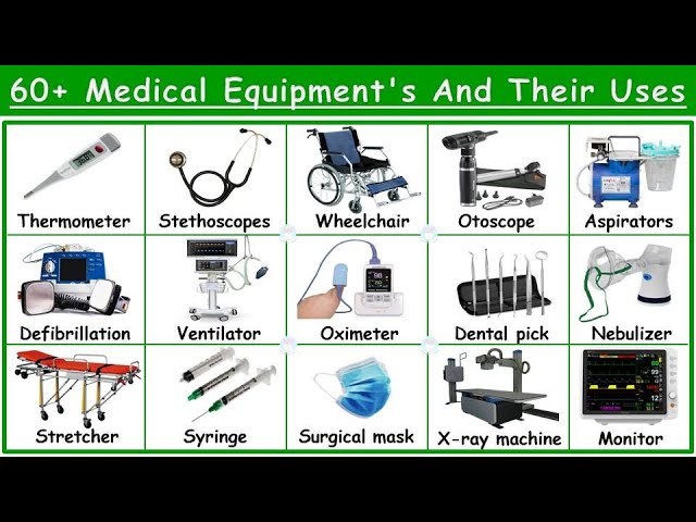 Hospital Equipment Names