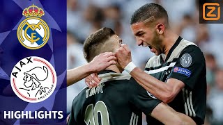 Legendarisch Ajax Schrijft Historie Real Madrid Vs Ajax Champions League 201819 Samenvatting