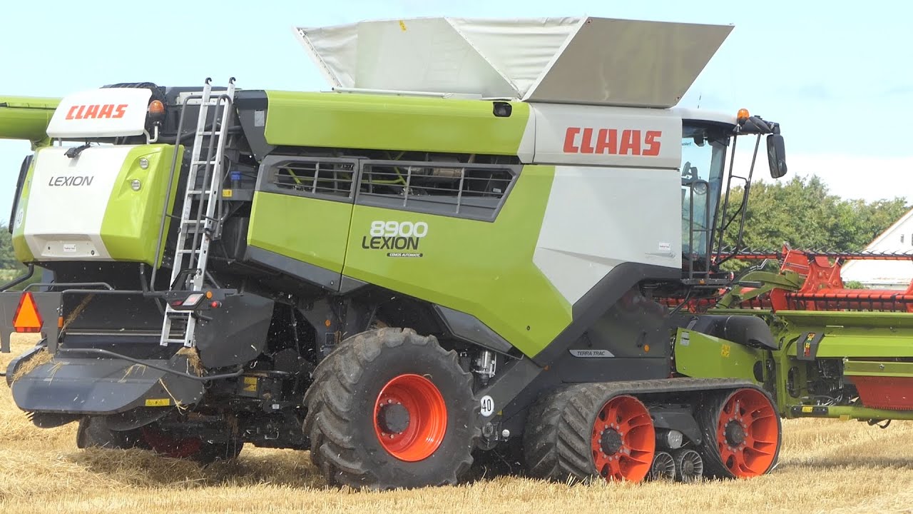 Exрɩoгe the Claas Lexion 500 Series combine harvester: The machine that ...