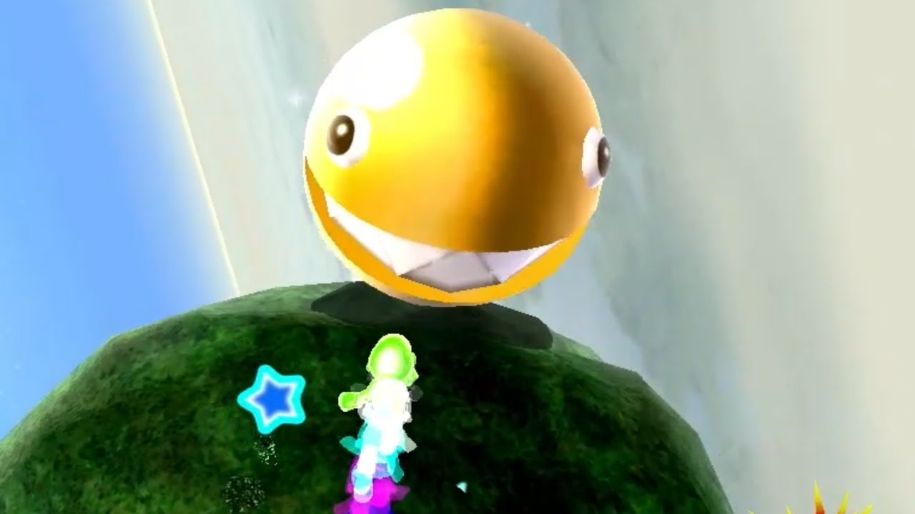 Mario galaxy hidden stars