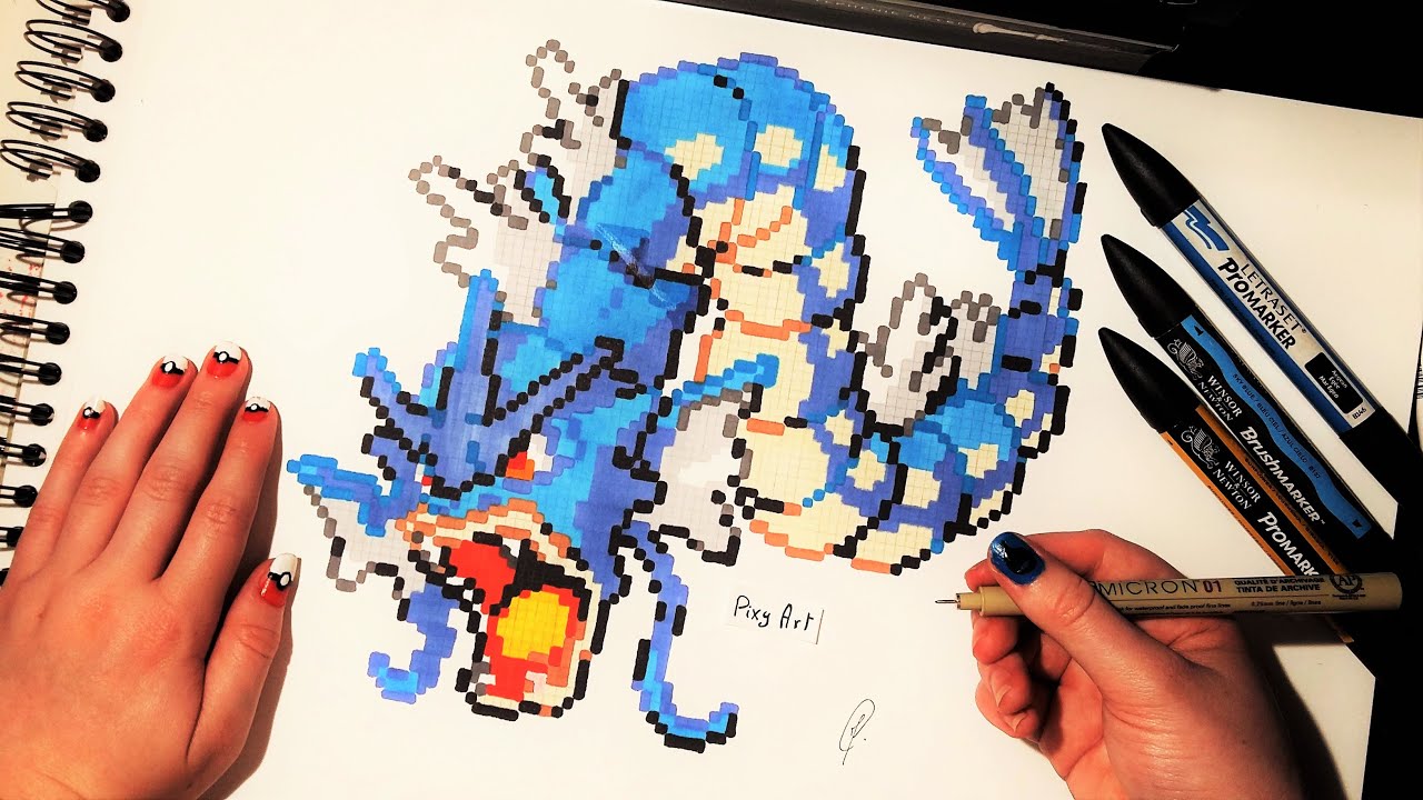 Pixel Art Pokemon Facile Et Grand