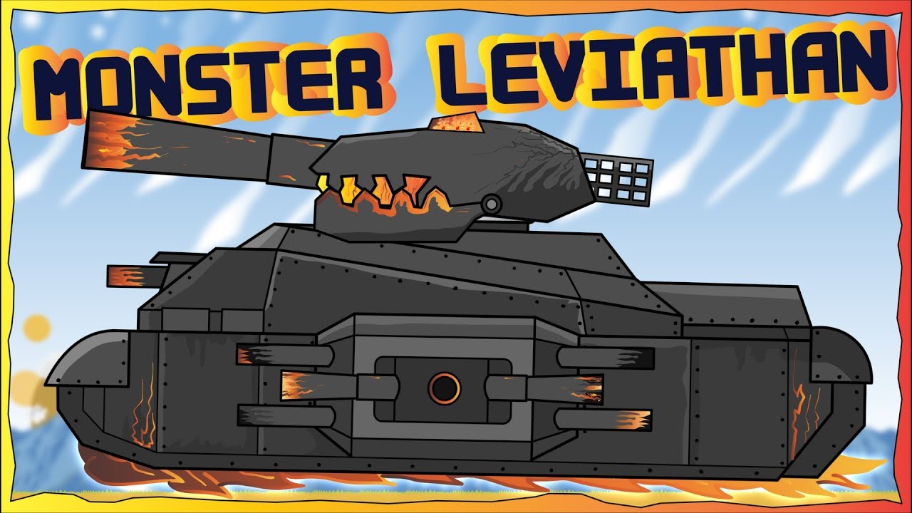 Monster Tank Cartoon Drawing / Rudolph the huge monster tank (gerand ...