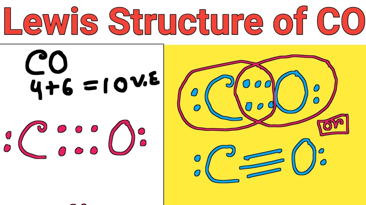 Carbon Monoxide Lewis Structure