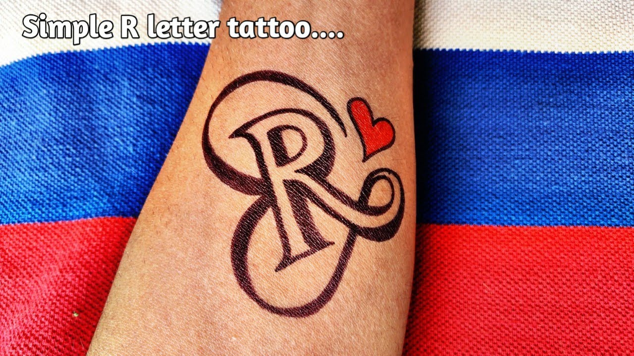 31 Striking Love Heart R Tattoo Ideas For Men and Women  Psycho Tats