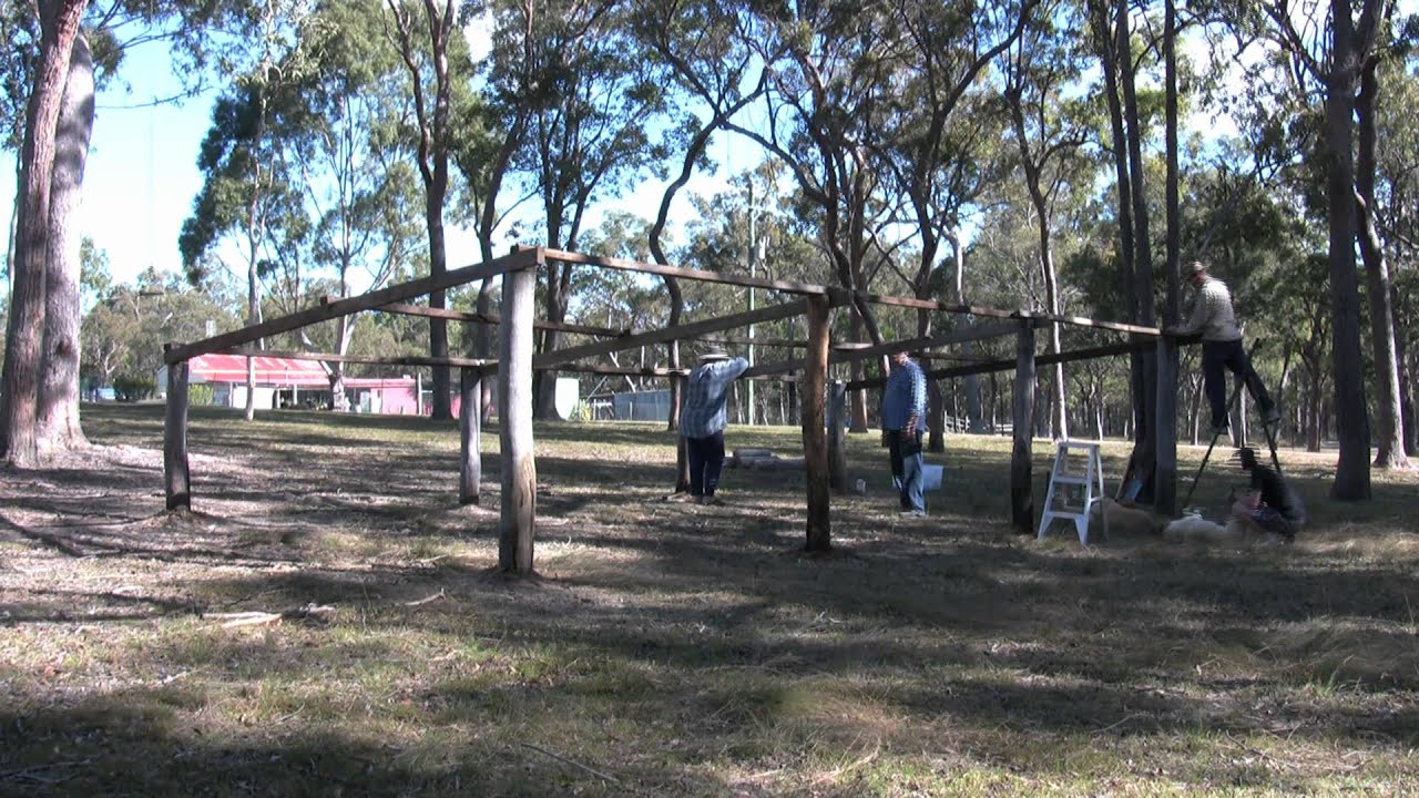 Building Goat Shed Timelapse YouTube