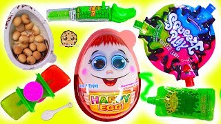 Crazy Weird Candy Haul Video - Egg Sour Juicy Drops More