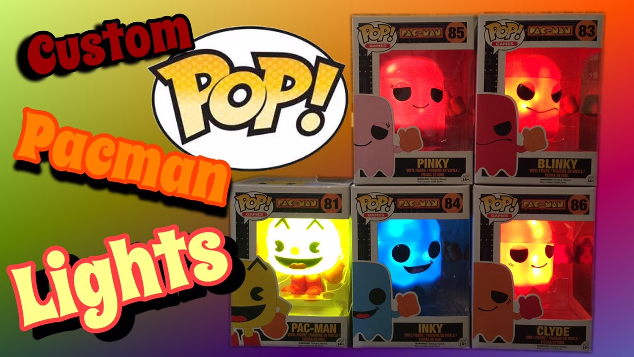 Funko Pop Pacman PopLights! (Tutorial) - YouTube