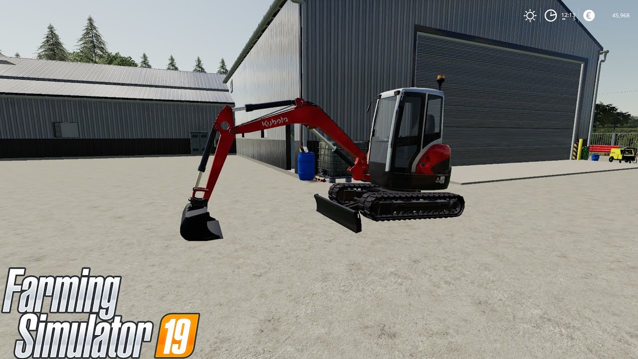 Développer éternellement Admissibilité mini pelle kubota fs19 double ...