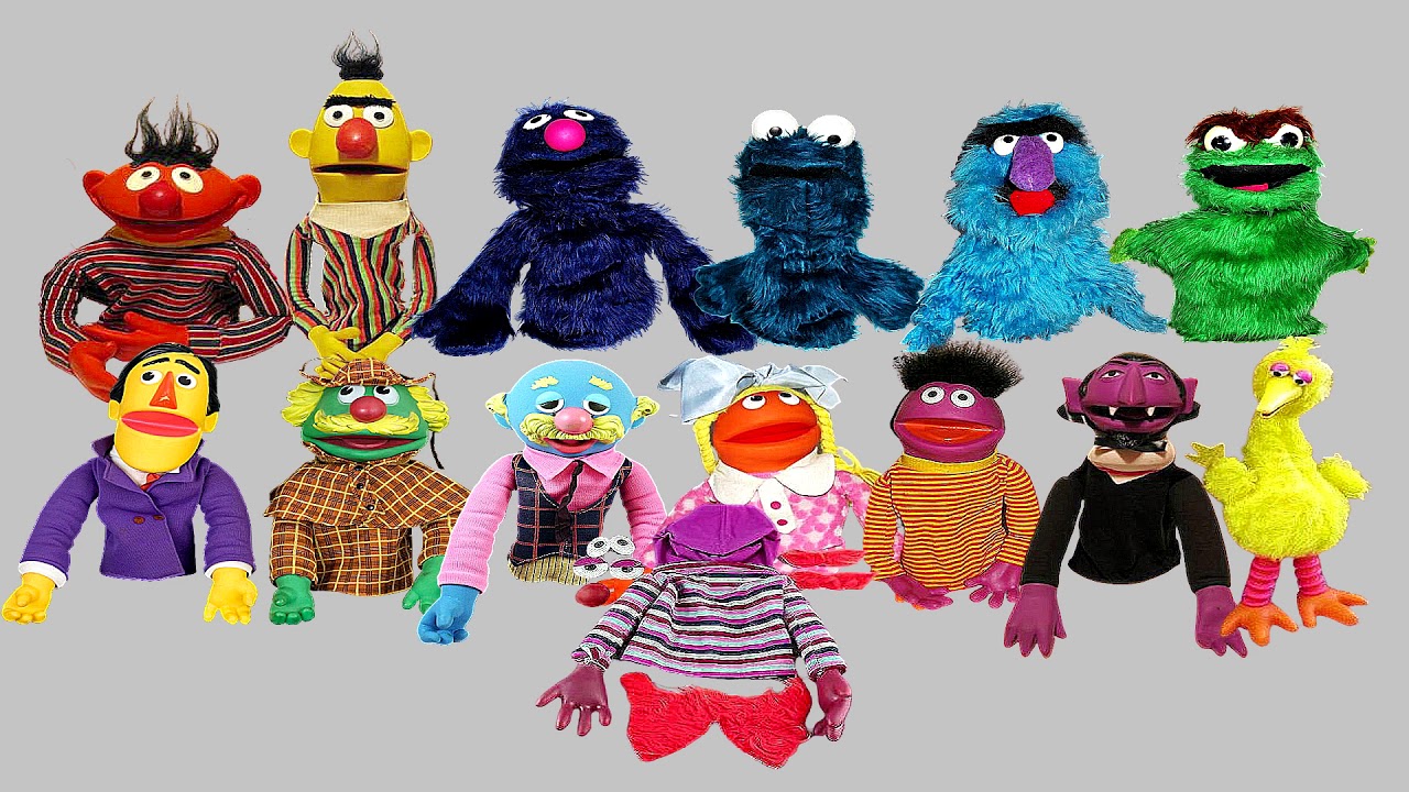 Sesame Street Puppets - Nehru Memorial