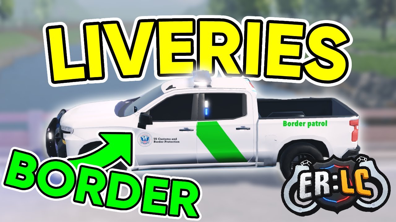 CRAZY COOL LIVERIES IN ERLC! Best FREE Livery in Roblox ERLC! - YouTube