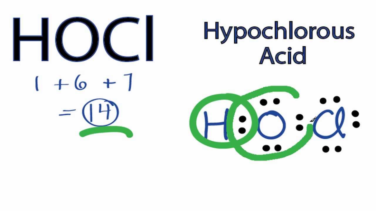 Lewis Diagram For Hocl