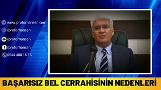 BAŞARISIZ BEL CERRAHİSİ'NİN NEDENLERİ