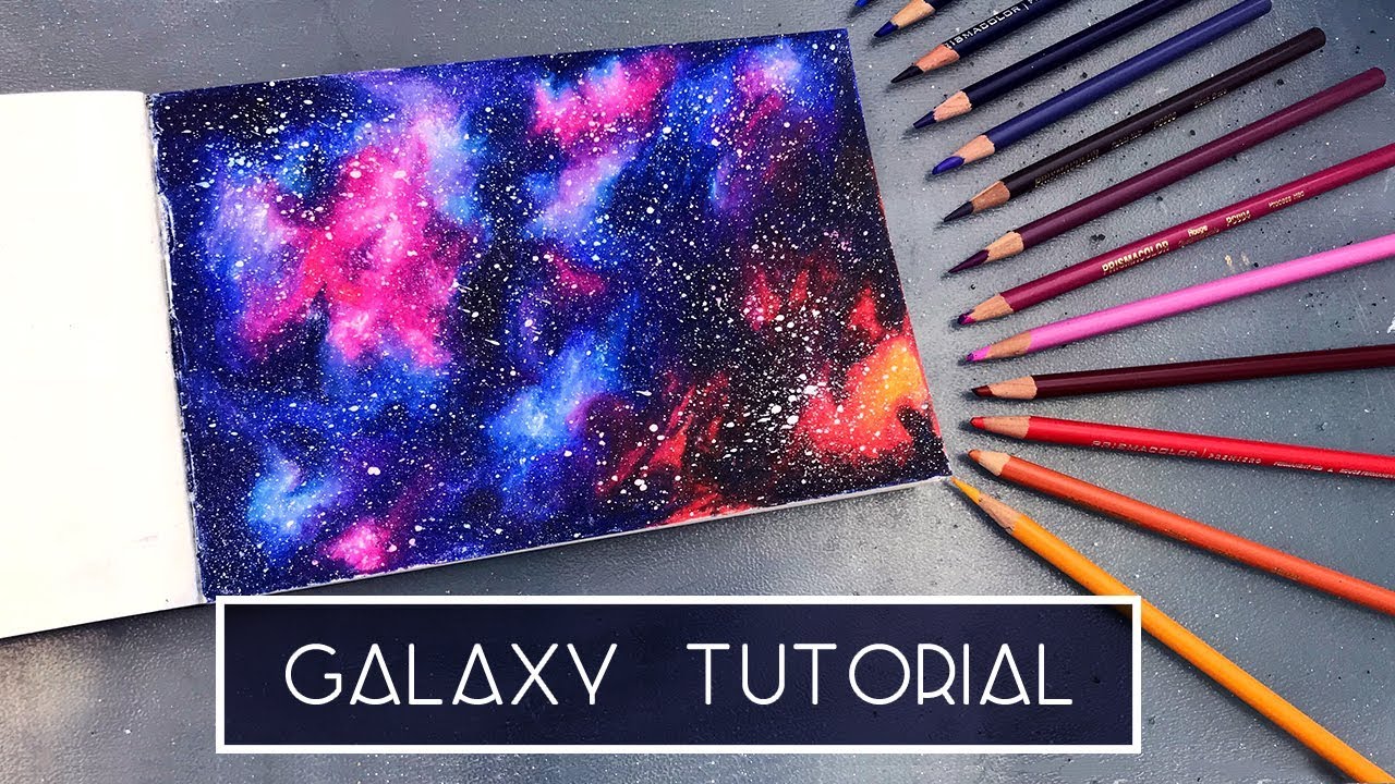 Space Galaxy Drawing Easy Will it have planets stars nebulae asteroids ...