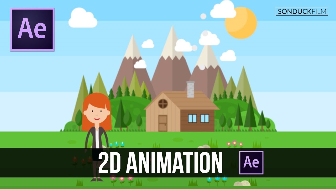 After Effects 2D Animation Templates Free Download