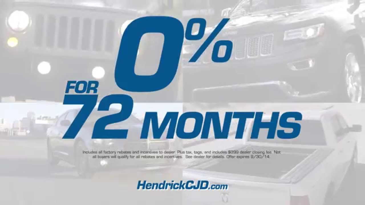 Chrysler model year end clearance