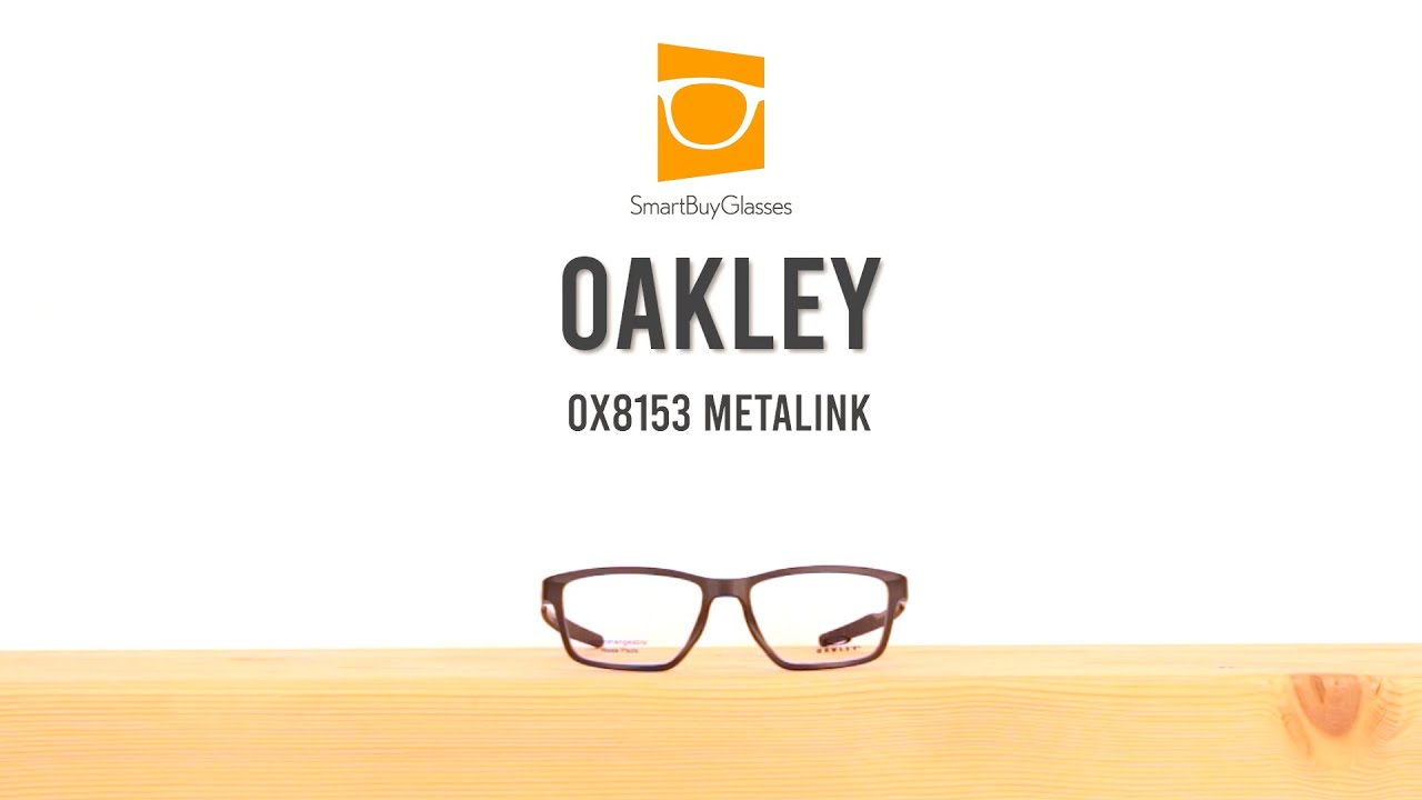 Oakley OX8153 METALINK Eyeglasses Review - YouTube