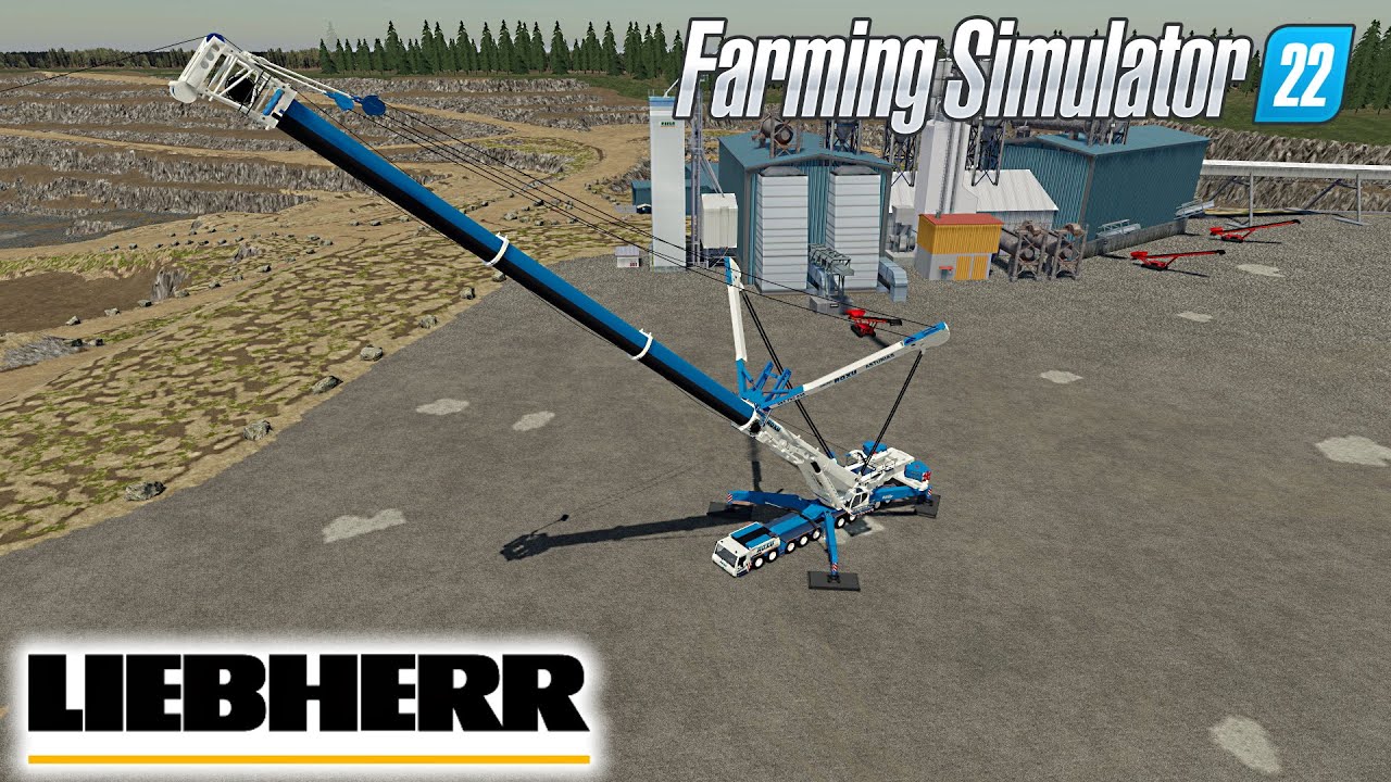 Liebherr Ltm 11200 V1021 Fs22 Farming Simulator 22 Mod Fs22 Mod ...